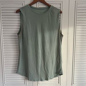 Lulu Sleeveless Green Women's Top